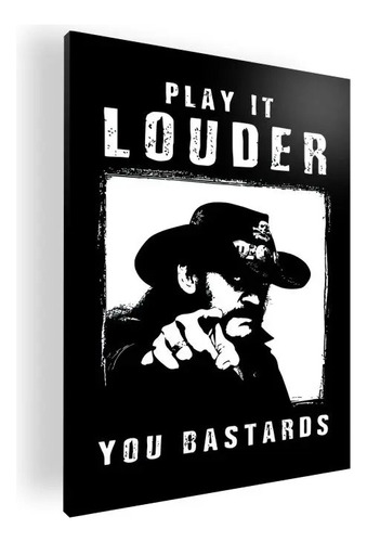 Cuadro Decorativo Diseño Lemmy Kilmister 42x60 Mdf