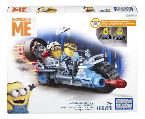 Kit De Construção Mega Bloks Despicable Me Motorcycle Mayhem