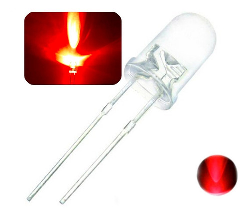 1000 Leds Ultrabrillantes 5mm Colores Azul Rojo Blanco Y Mas
