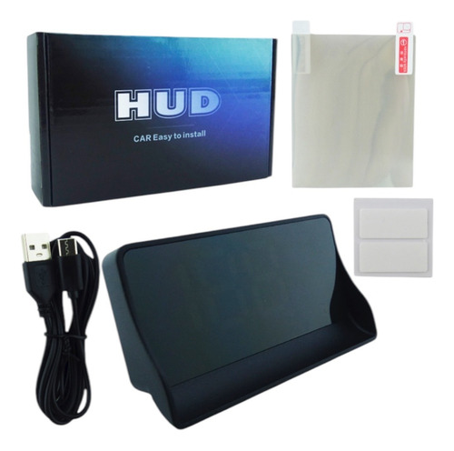 Velocimetro Digital Led P/ Auto Hud Led Verde Conexión Usb