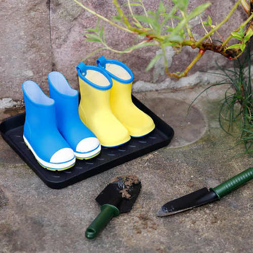 Alfombrilla Multiusos Para Botas De Jardín Y Exterior En For