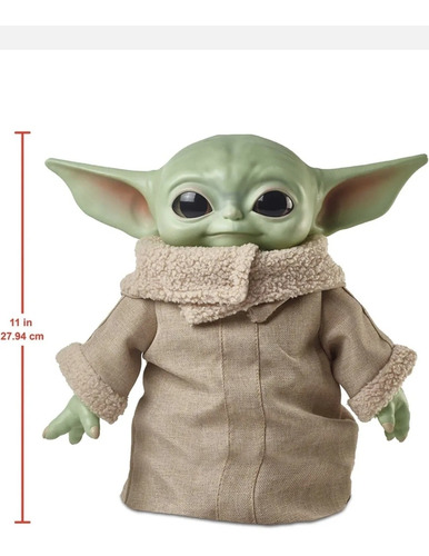 Star Wars Mandalorian Grogu Squeeze & Blink Sonidos Parpadea
