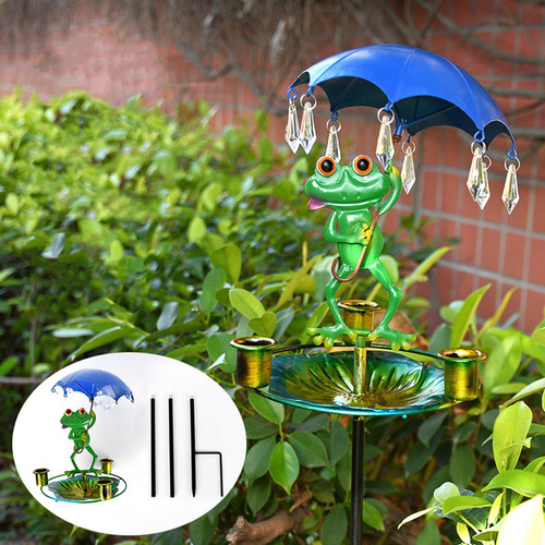 Comedero Para Pájaros Con Estaca, Decoración Del Jardín