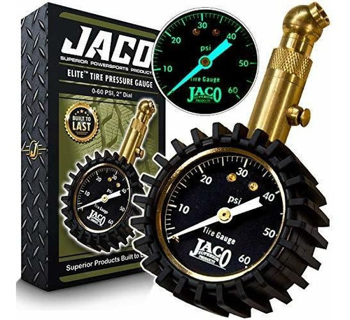 Jaco Elite Medidor De Presión De Los Neumáticos 60 Psi