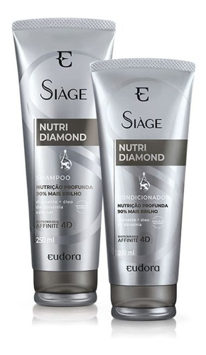  Eudora Siàge Nutri Diamond Shampoo + Condicionador