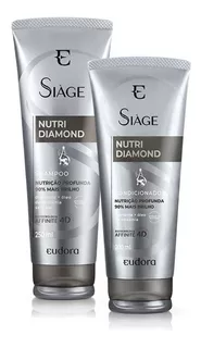 Eudora Siàge Nutri Diamond Shampoo + Condicionador