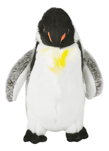 Pingüino De Peluche Realista Con Una Tela Suave Y Adorable