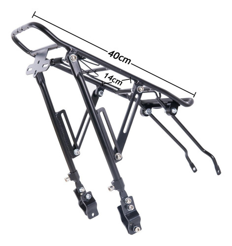 Road Bike Rear Rack Cargo Pannier Touring Equipaje
