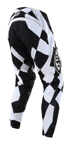 Imagen 14 de 15 de Pantalon Motocross Troy Lee Se Joker Negro/blanco