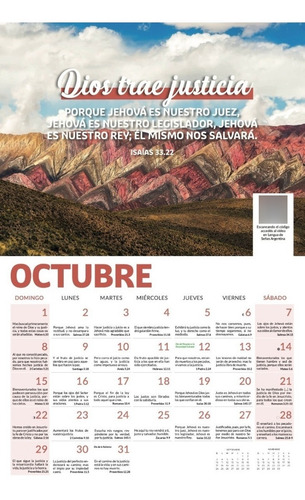 Imagen 4 de 5 de Calendario 2023 - Buenas Noticias Pack X 10 Unidades