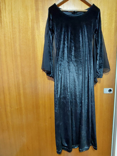 Vestido Negro Gótico Dark Otoño Invierno De Inglaterra 