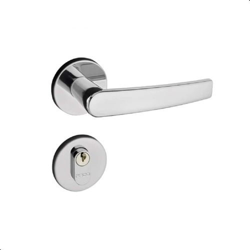 Fechadura Externa Pado Concept Cromada - 401 Cor Prateado