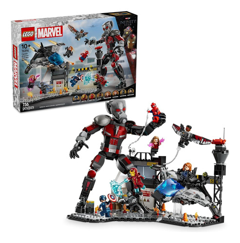 Lego Marvel Captain America Civil War Battle 76314 736