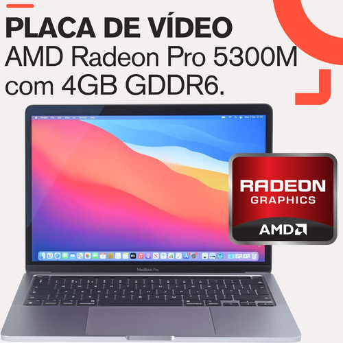 Macbook Pro A2141 I7 2019 Ssd 500gb 16gb Radeon 5300m #194 (Recondicionado)