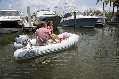 Imagen 2 de 4 de Bote Gomon Inflable Walker Bay 310 Nautica Mercury Inflador