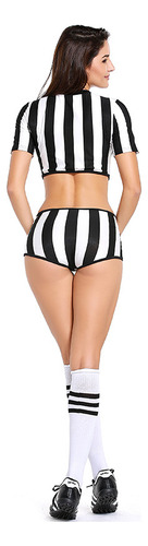 Ropa De Árbitro A Rayas Rusas 2019 Split Sexy Soccer Refe