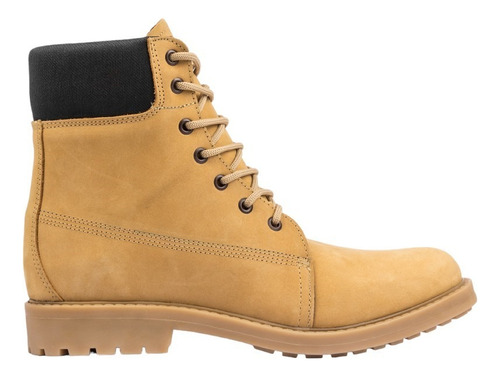 Botas Borcegos Moto Lluvia Nobuck Caña Alta Hombre Bourbon