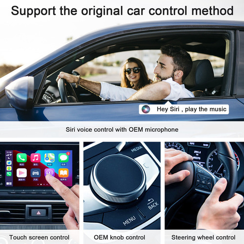 Asx Conversor De Carro Sem Fio Carplay Adapter Para iPhone