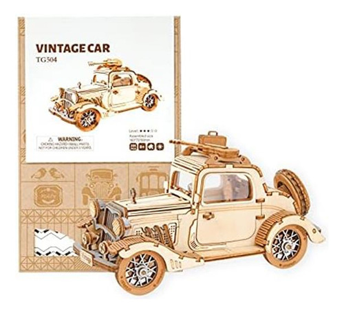 Rowood Rompecabezas 3d Para Adultos, Kits De Modelos De Auto
