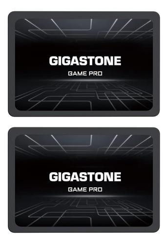 Gigastone Game Pro 2-pack 128gb Ssd Sata Iii 6gb/s. 3d Nand 