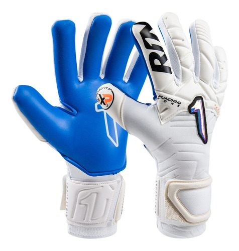 Guantes De Portero Rinat Kratos Blanco Azul Adulto