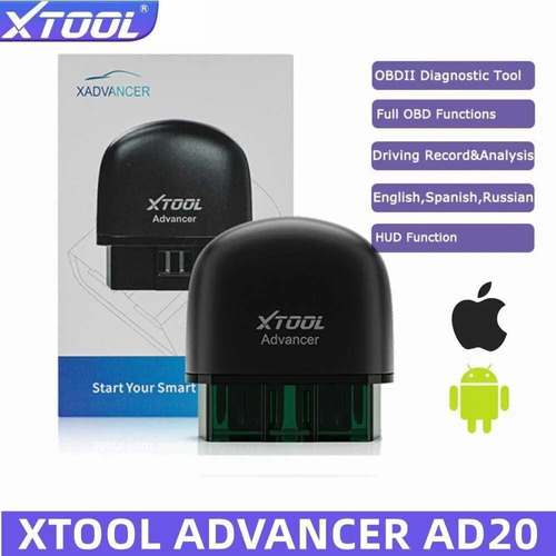 Xtool Ad20 Escaner Automotriz Bluetooth Obd2 Universal + App