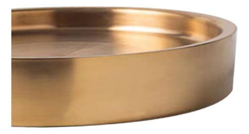 Cuenco Enfriador Para Mariscos, Ostras Y Cangrejos, 28cm Oro
