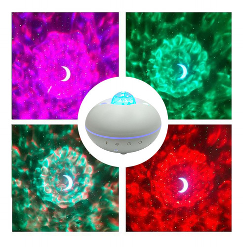 Galaxy Proyector Luz Nocturna App Control Led Proyección