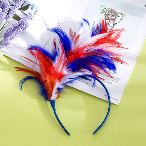Diadema Moderna Con Forma De Pluma, 2 Unidades: Cóctel Para