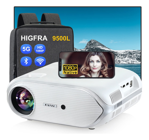Proyector Wifi Bluetooth Jifar Ansi Native Pelicula Para Led