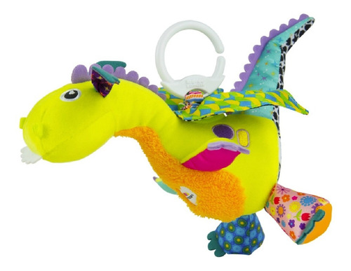 Imagen 1 de 9 de Lamaze Dragon Colgar Vibracion Y Texturas L27565b Playking