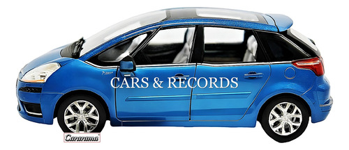 Citroen C4 Picasso Como Argentino - Cararama By Schuco 1/24 Azul