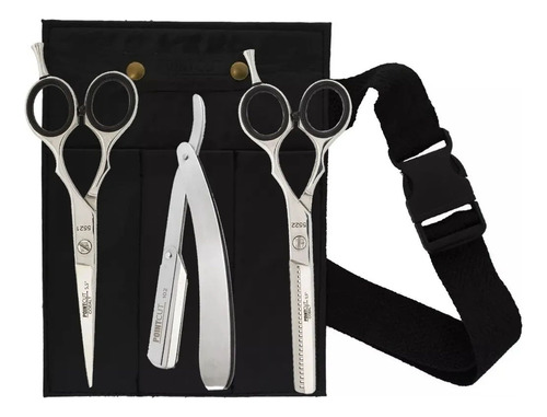 Kit Barberia Clipper Everest King + Tijeras Poincut 5,5