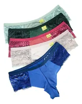 Comprar Kit 5 Calcinha Zillar Fio Duplo Rendada