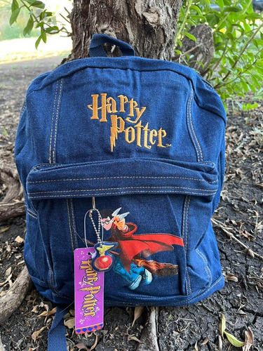 Imagen 1 de 2 de Mochila Harry Potter Denim