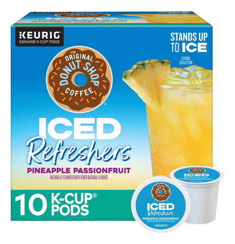 Cápsulas K-cup Con Sabor A Piña Y Maracuyá, 10 Uds.