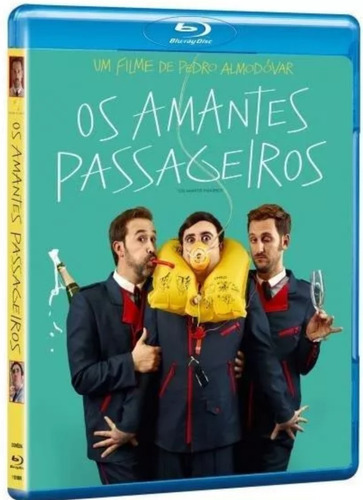 Blu-ray Os Amantes Passageiros - Pedro Almodovar - Lacrado