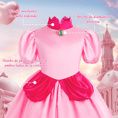 Disfraz De Isabella Niñas Vestido Mirabel Princesa Niña