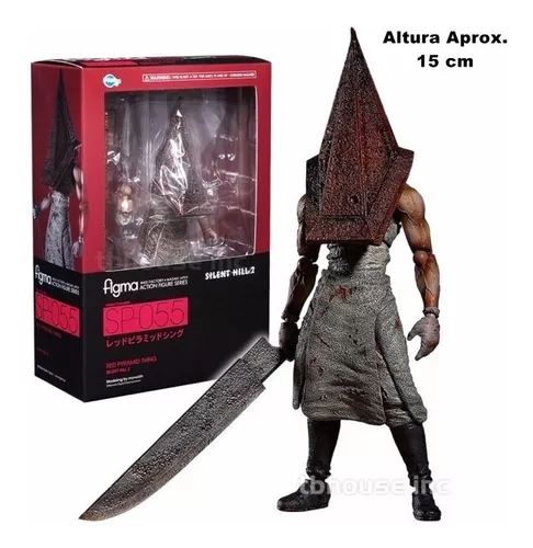 Pyramid Head Action Figure Silent Hill Cabeça de Pirâmide, Brinquedo Nunca  Usado 90752235