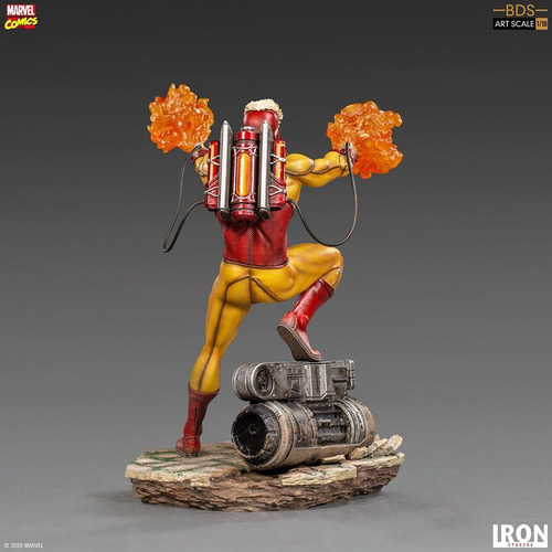 Estátua Pyro - X-men - Bds Art Scale 1/10 - Iron Studios