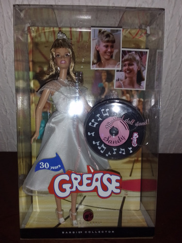 Barbie Grease Vaselina Sandy Dance Off Olivia Newton John (Usado)