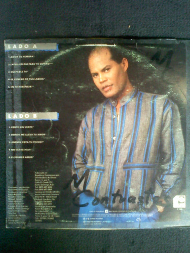 Lp. Rubby Perez. Simplemente Amor. 1990. Merengue. Vinilo (Usado)