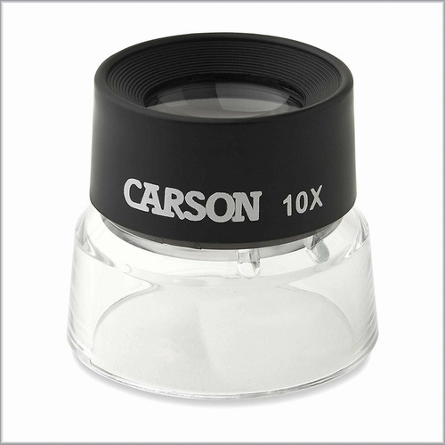 Lupa Carson Lumiloupe Ll-20 10x + Reticula