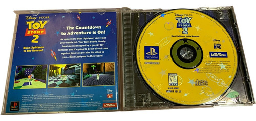 Toy Story 2: Buzz Lightyear To The Rescue Ps1 Original (Usado)