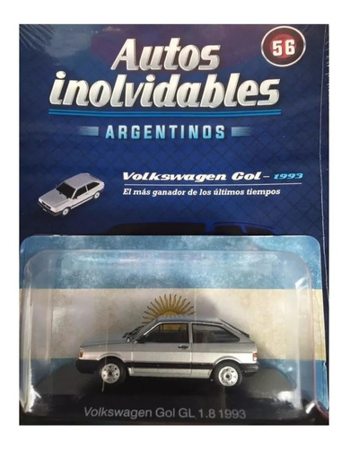 Autos Inolvidables Argentinos Salvat N°56  Volkswagen Gol