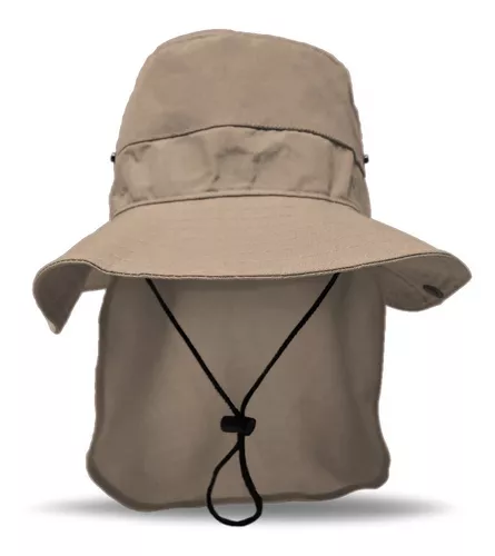 Sombrero Legionario Cazador 1pza Con Capa Protección Del Sol
