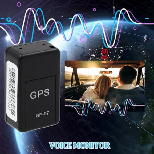 Gf-07 Mini Rastreador Gps, Dispositivo De Seguimiento Sos