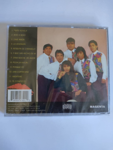 Cd Grupo Sombras Boquita De Caramelo