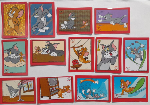 Figuritas Tom Y Jerry 2011 Lote X 10 A Elección