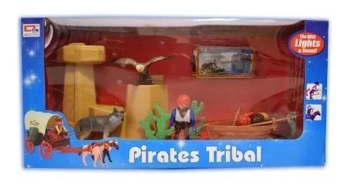 Juego De Piratas Con Accesorios Tipo Playmobil